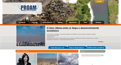 Desktop Screenshot of proam.org.br